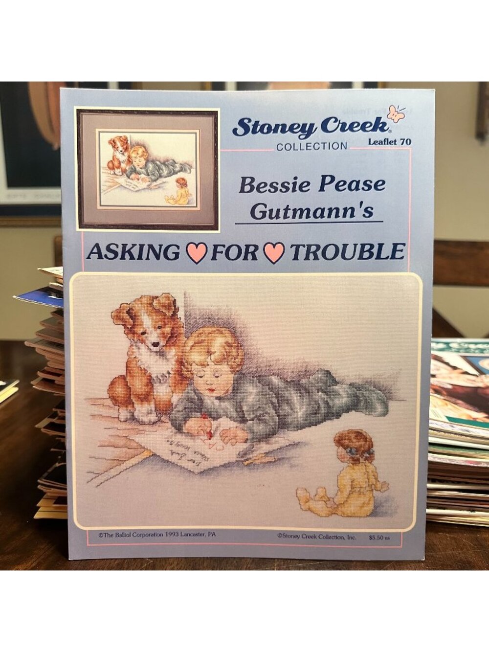 Bessie Pease Gutmanns "Asking For Trouble" Stoney Creek Cross Stitch Pattern